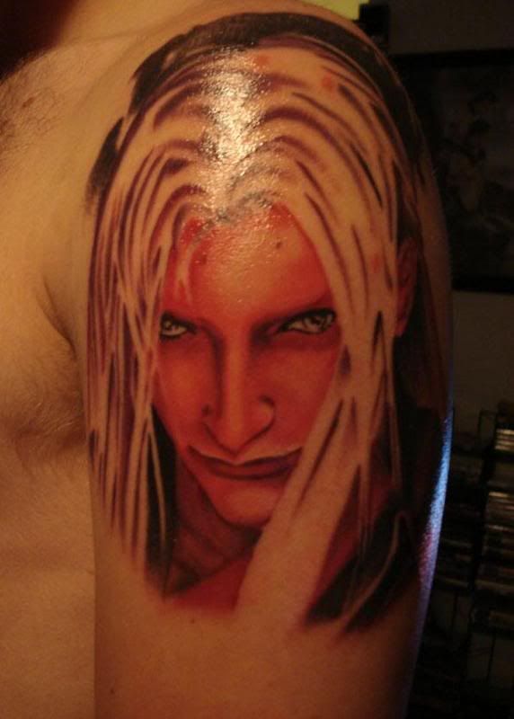 Sephiroth Tattoo Final Fantasy Vii Advent Children Neoseeker