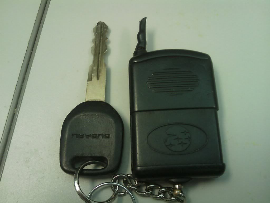 replacement car key fob subaru forester