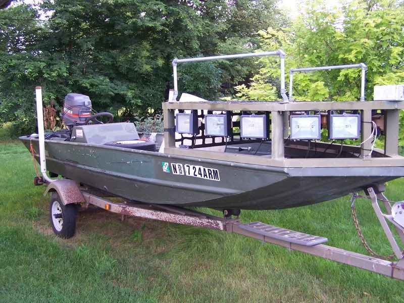 16' bowfishing boat for sale