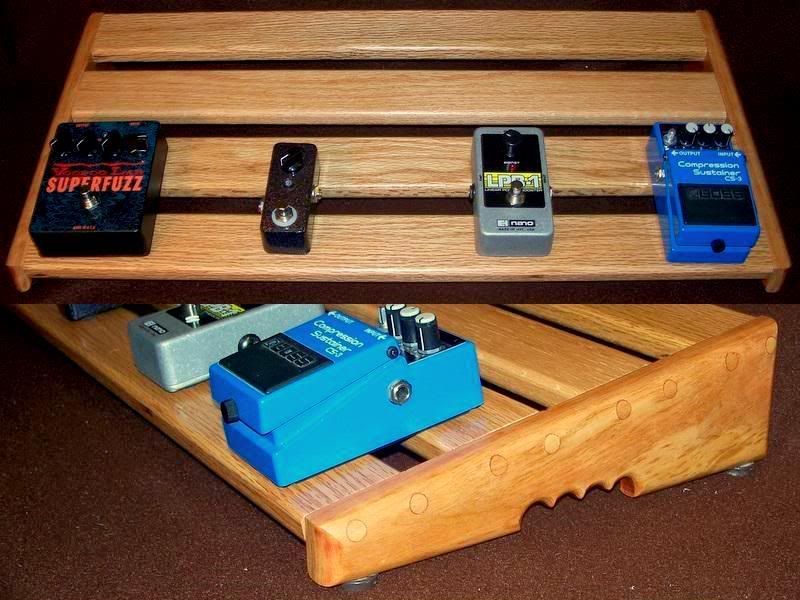 Buckshot Custom Hardwood Pedalboards Effects Harmony Central