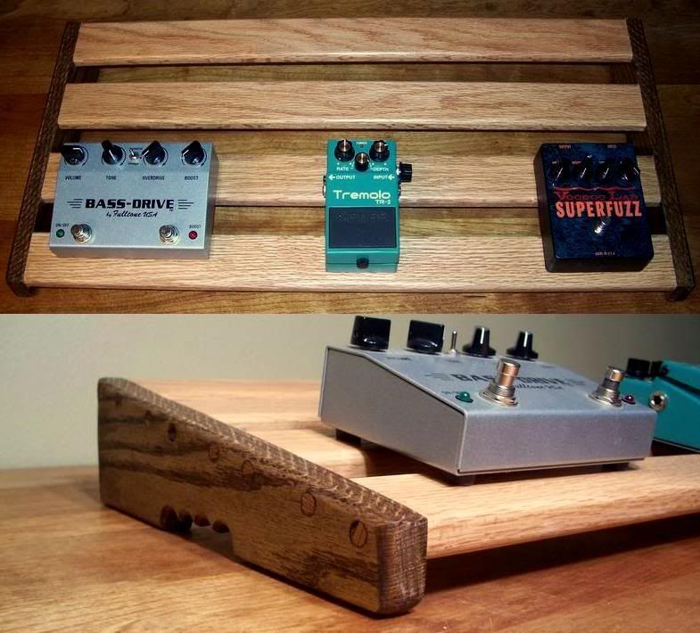 Buckshot Custom Hardwood Pedalboards Effects Harmony Central