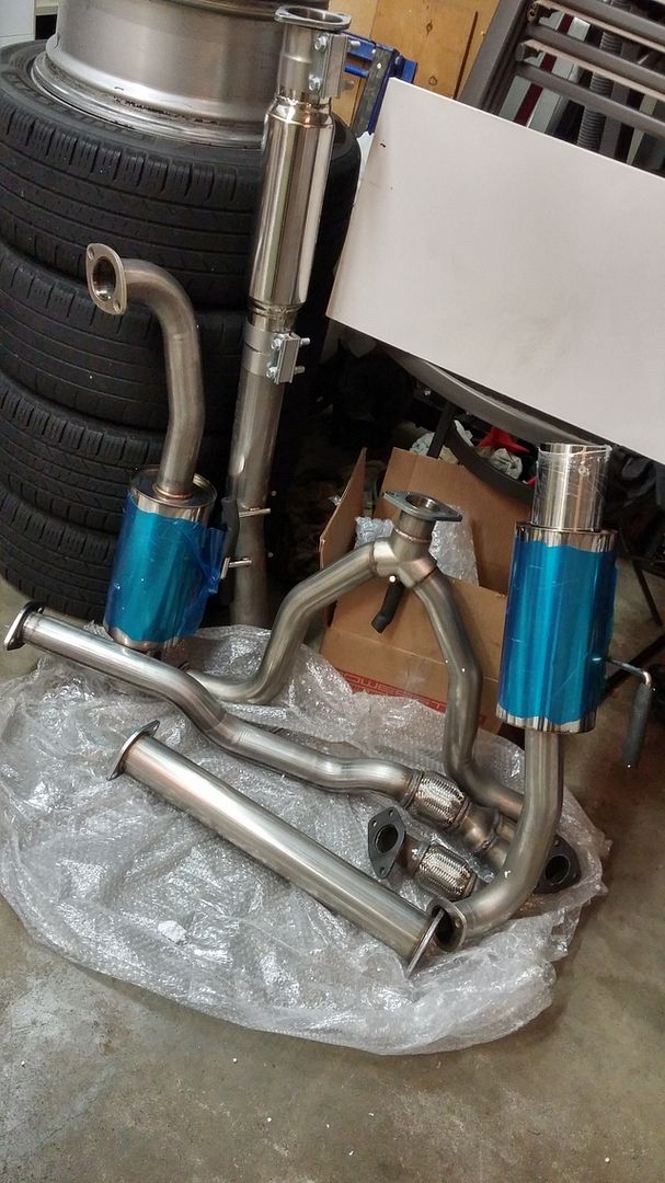 Installed DNA cat back, resonator & RL ypipe 3.5 6MT sedan The