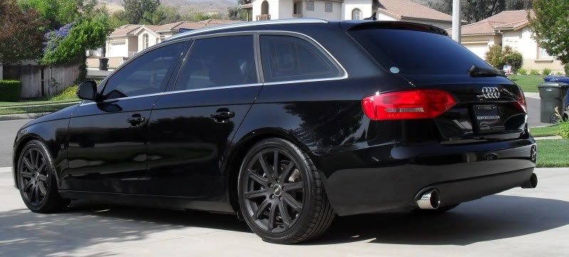 Black Audi Wheels