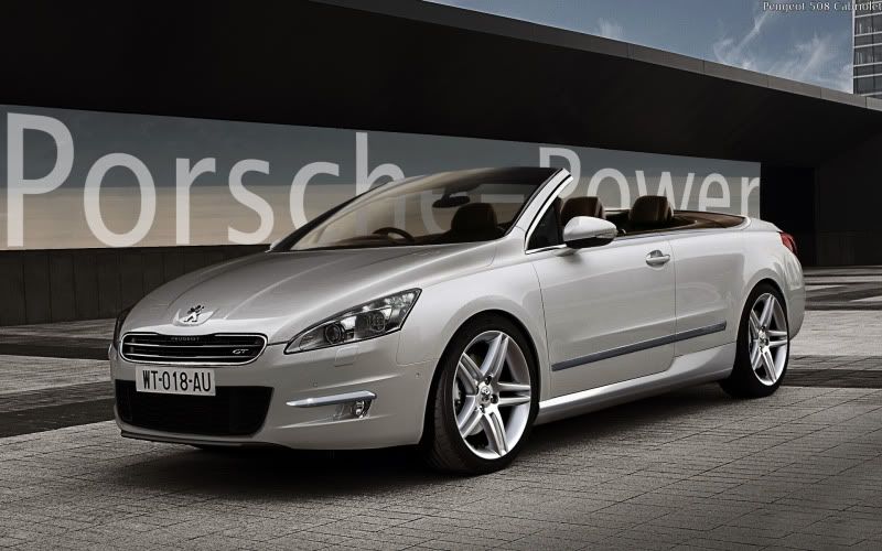 508 Coupe but there were two more So I've made a Peugeot 508 Cabriolet