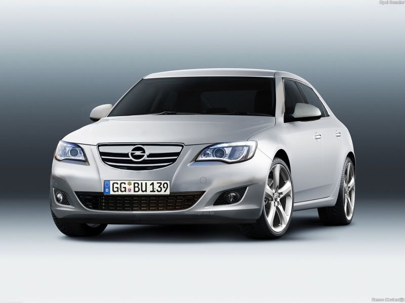 Make a new Opel Senator A big Sedan above the Insignia