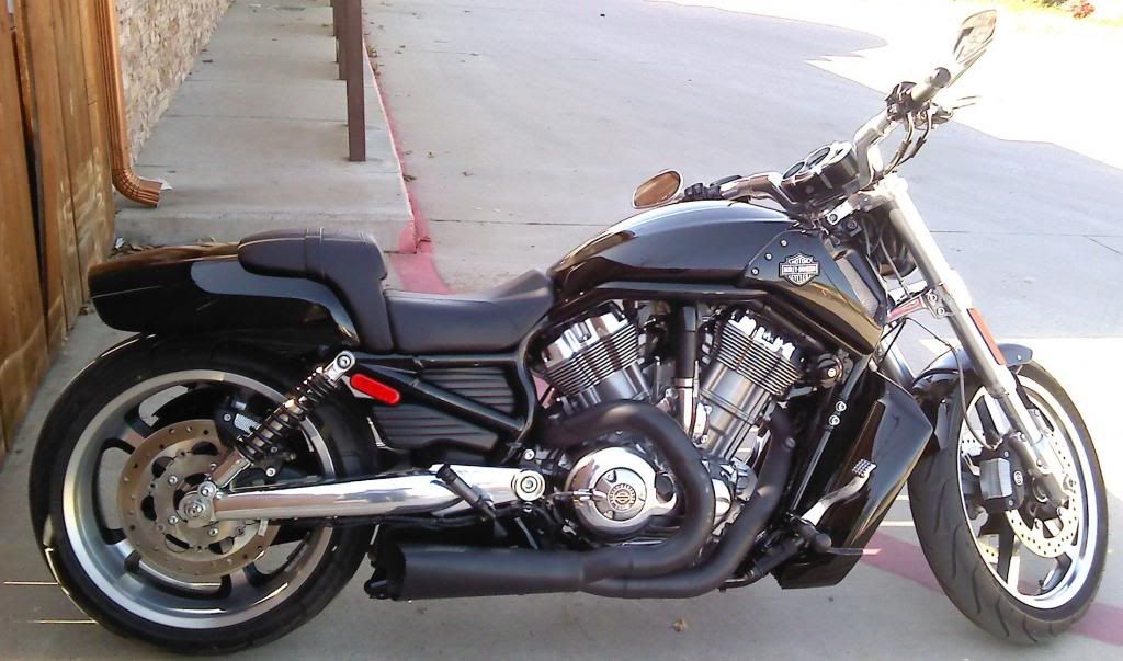 harley davidson street rod exhaust