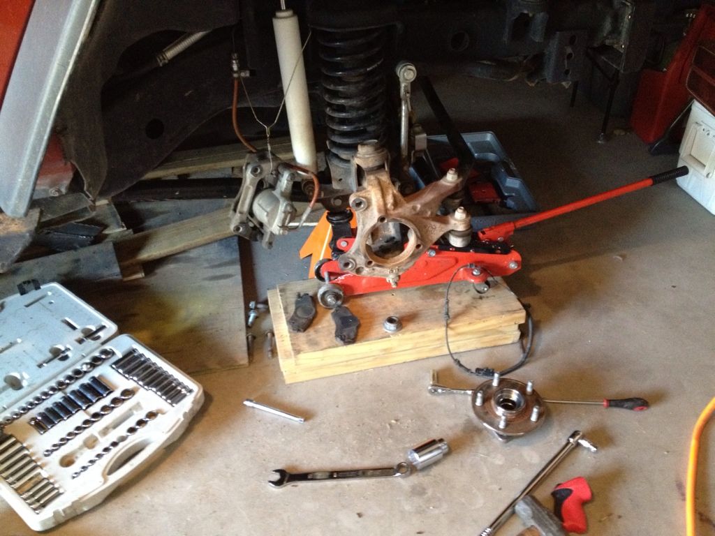 Replaced the U Joint on Dana 30 axle shaft JKOwners Forum