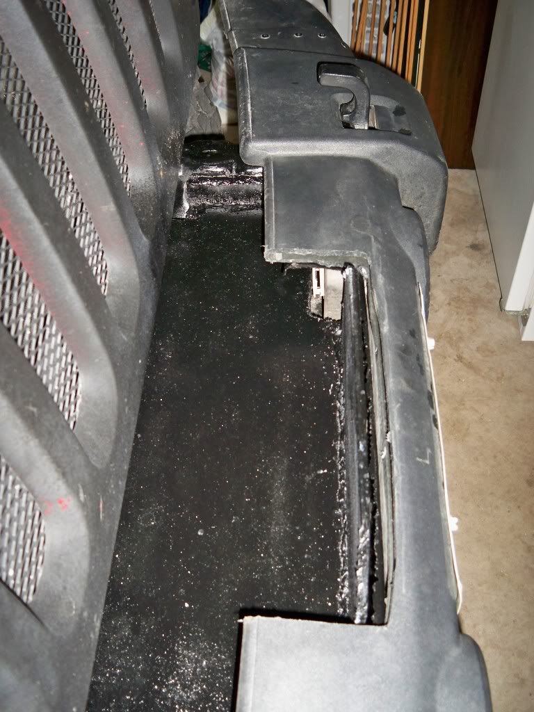 Homemade winch plate for stock bumper JKOwners Forum