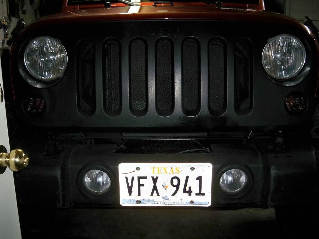 Homemade winch plate for stock bumper JKOwners Forum