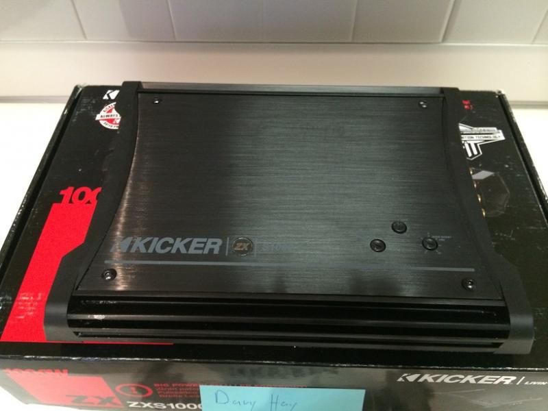 FS KENWOOD DNX9990HD, KICKER ZXS1000.1, PAC OS4