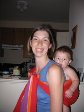 rebozo back carry