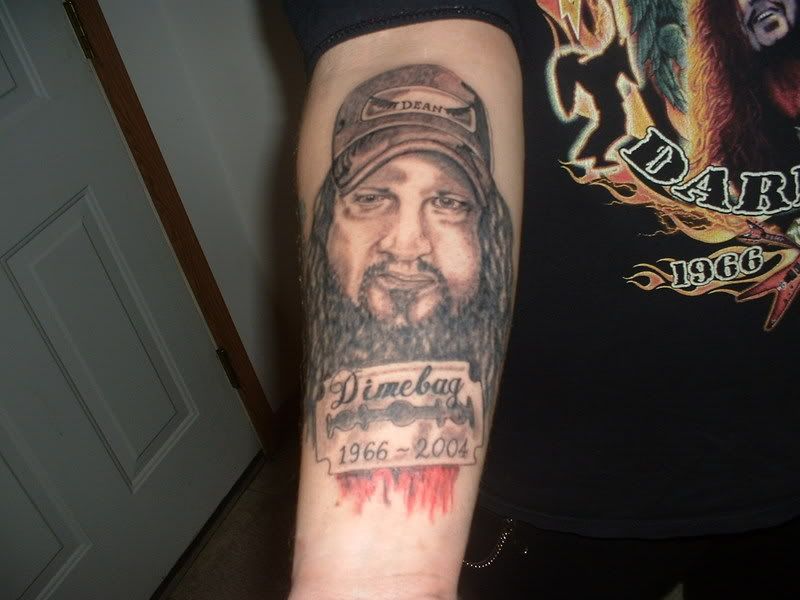 Dimebag Tattoos