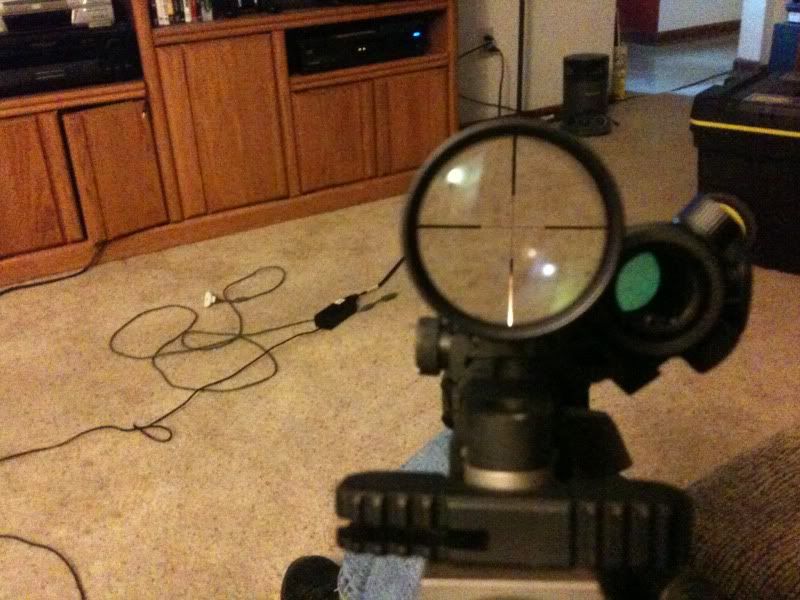 Scope and red dot setup on my .308 AR 1911Forum