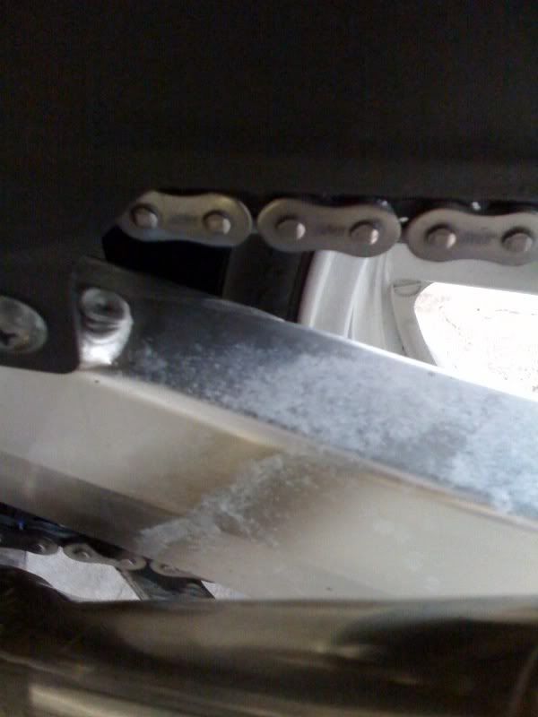 Why is my chain rubbing on the swingarm? TLZone Forums