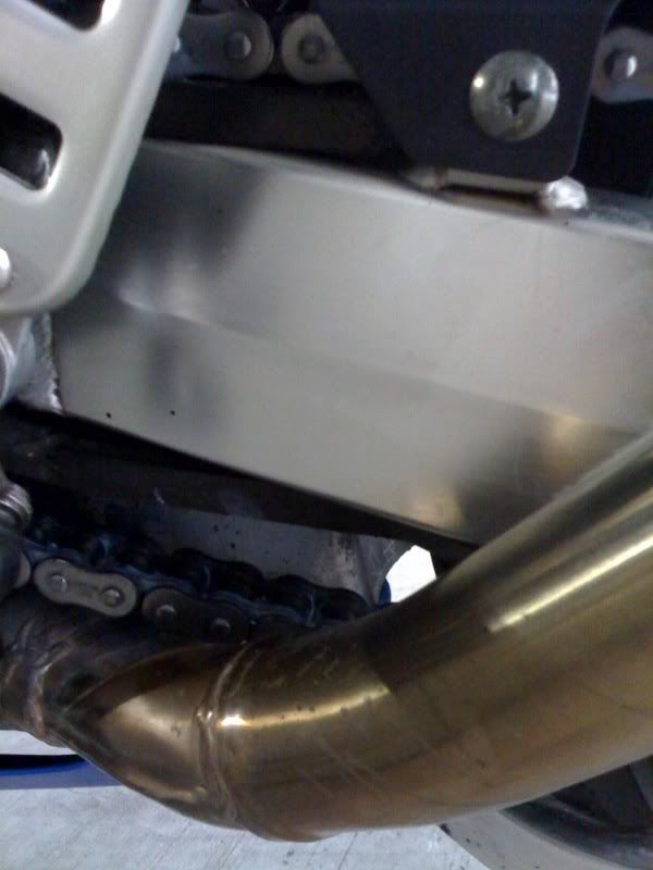 Why is my chain rubbing on the swingarm? TLZone Forums