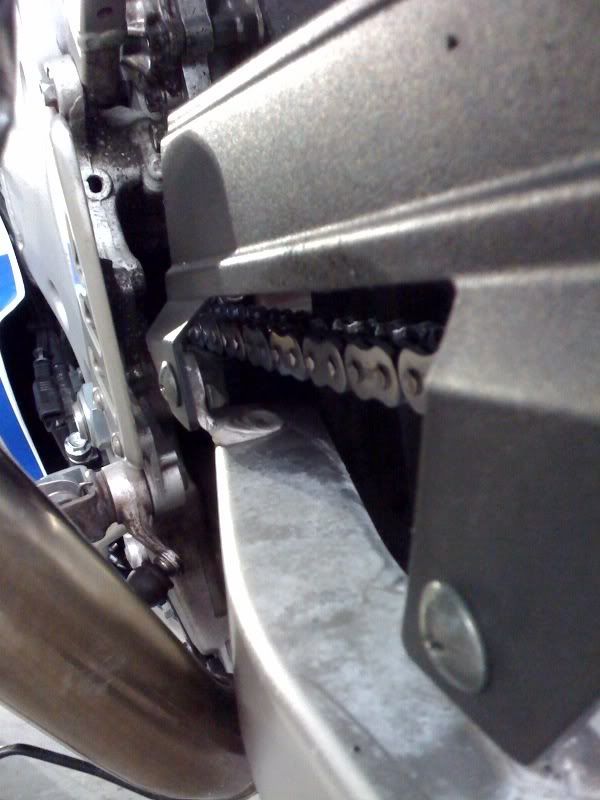 Why is my chain rubbing on the swingarm? TLZone Forums