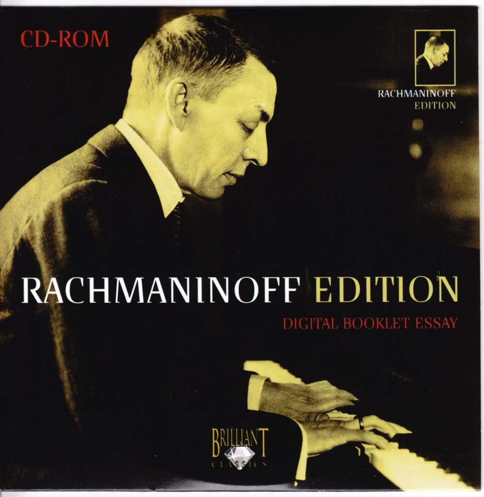 Rachmaninoff Edition Complete Work - Brilliantclassics, 2009, 31 CD's
