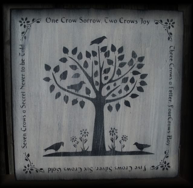 Wht Crow Sign
