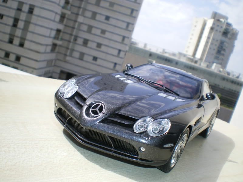 My new CMC MercedesBenz SLR McLaren 2003 anthracyte 