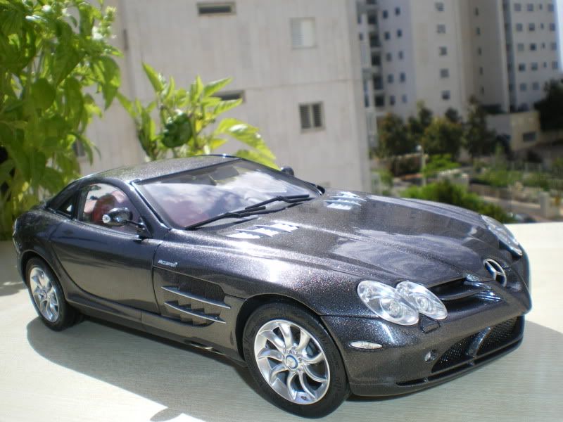 My new CMC MercedesBenz SLR McLaren 2003 anthracyte 