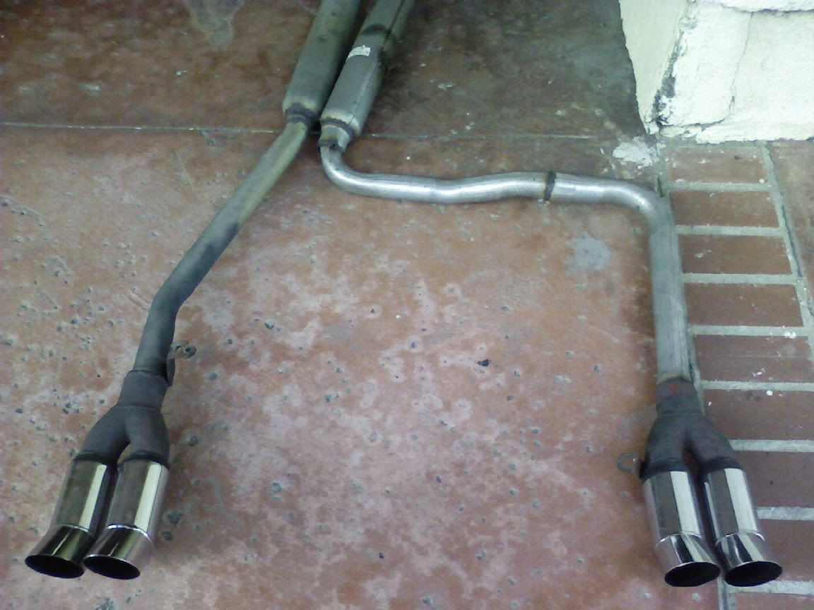 Custom Quad E36 Exhaust