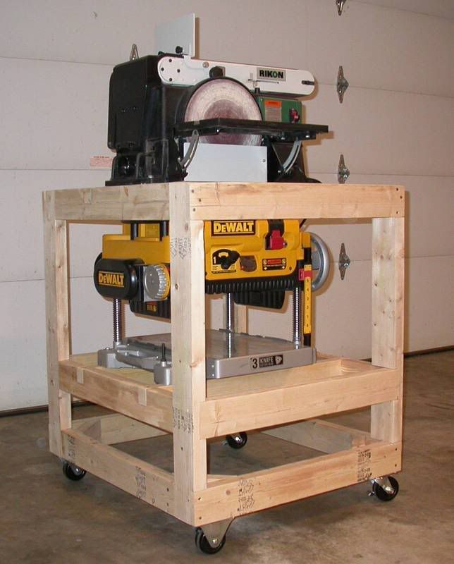 Dewalt deals planer cart