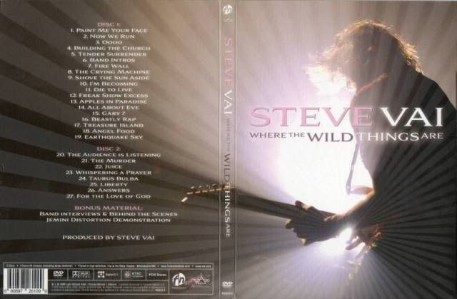 Steve Vai   Where The Wild Things Are (2009)   Dmwinc preview 0