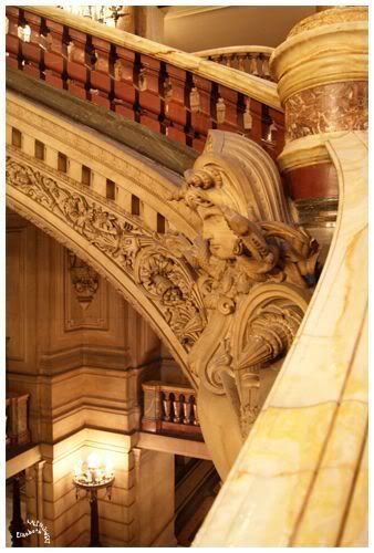 detail grand escalier opera garnier