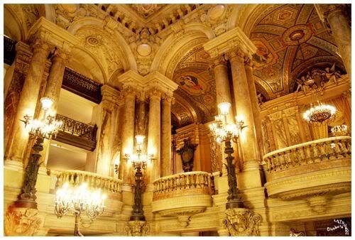 balcons grand escalier opera garnier paris