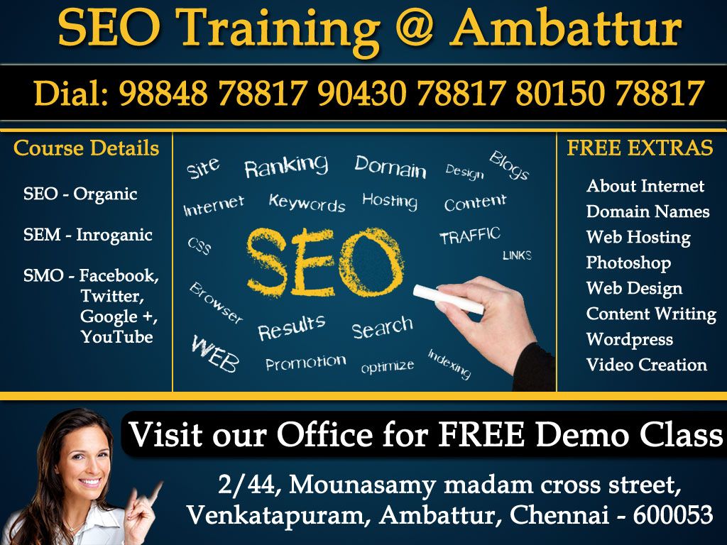 SEO Training, SEO Institute, SEO center, SEO courses Chennai photo seo ... SEO Institute, SEO Training Institute, SEO Courses Chennai Photo by ...
