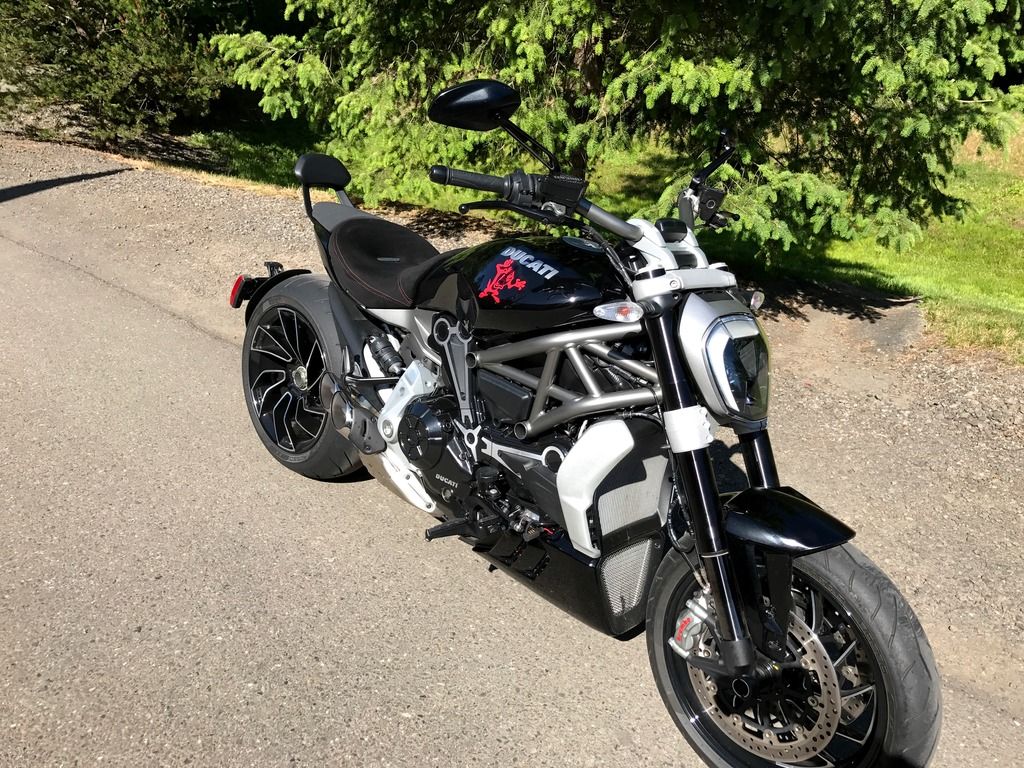 ducati diavel touring seat