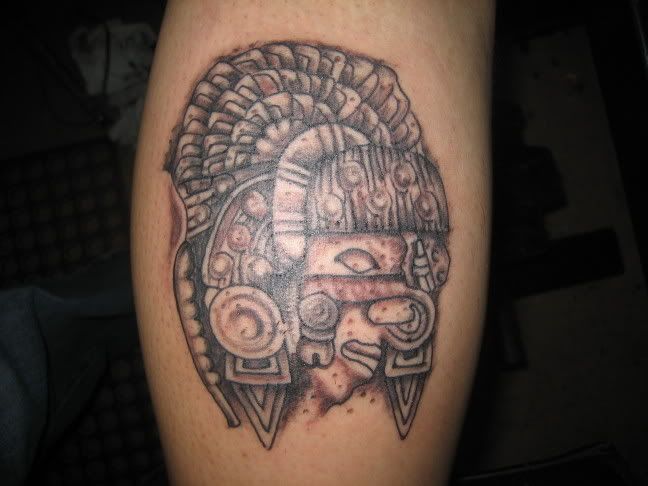 Aztec tattoos designs pictures