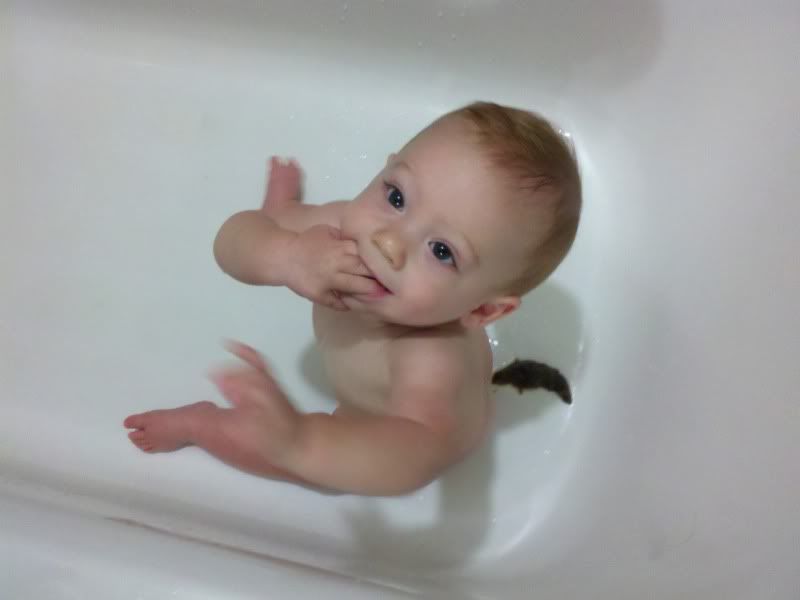 Pooped In The Tub For The First Time Pic Babycenter