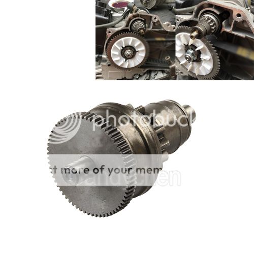 DishyKooker Starter Motor Clutch Gear Bendix GY6 49cc 50cc 139QMB Scooter Moped ATV M CT13 for Car Accessories