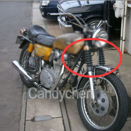 Motorcycle Fork Cover Gaiters Gators Boots Shock For Yamaha Suzuki Honda